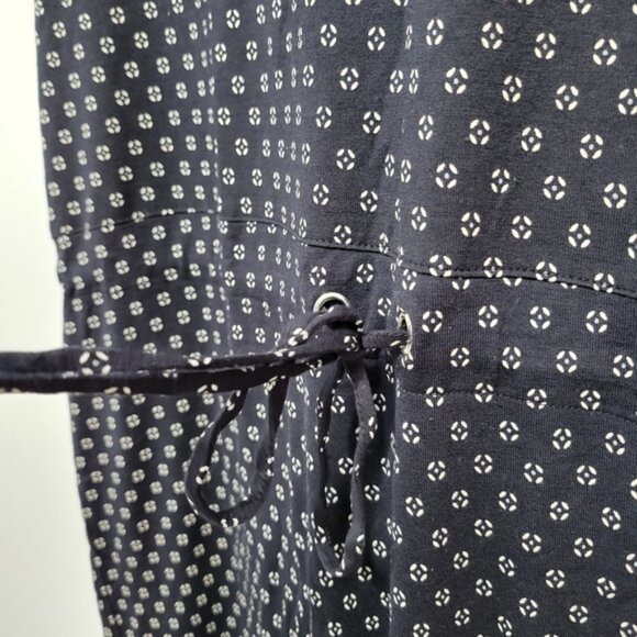 H&M navy drawstring t-shirt dress - Picture 4 of 6